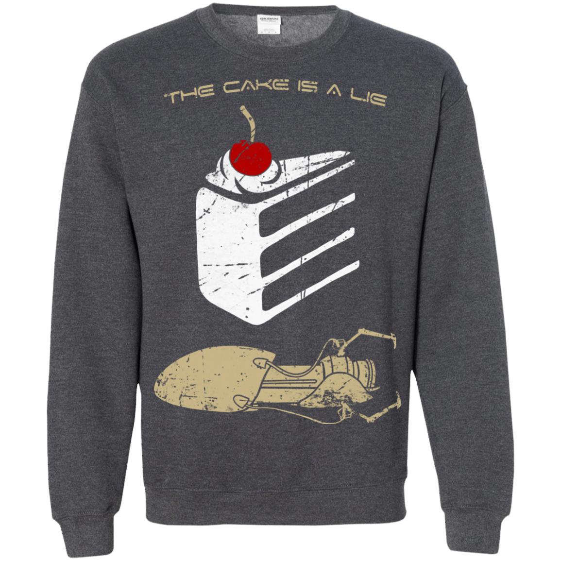 Sweatshirts Dark Heather / S The Lie Crewneck Sweatshirt