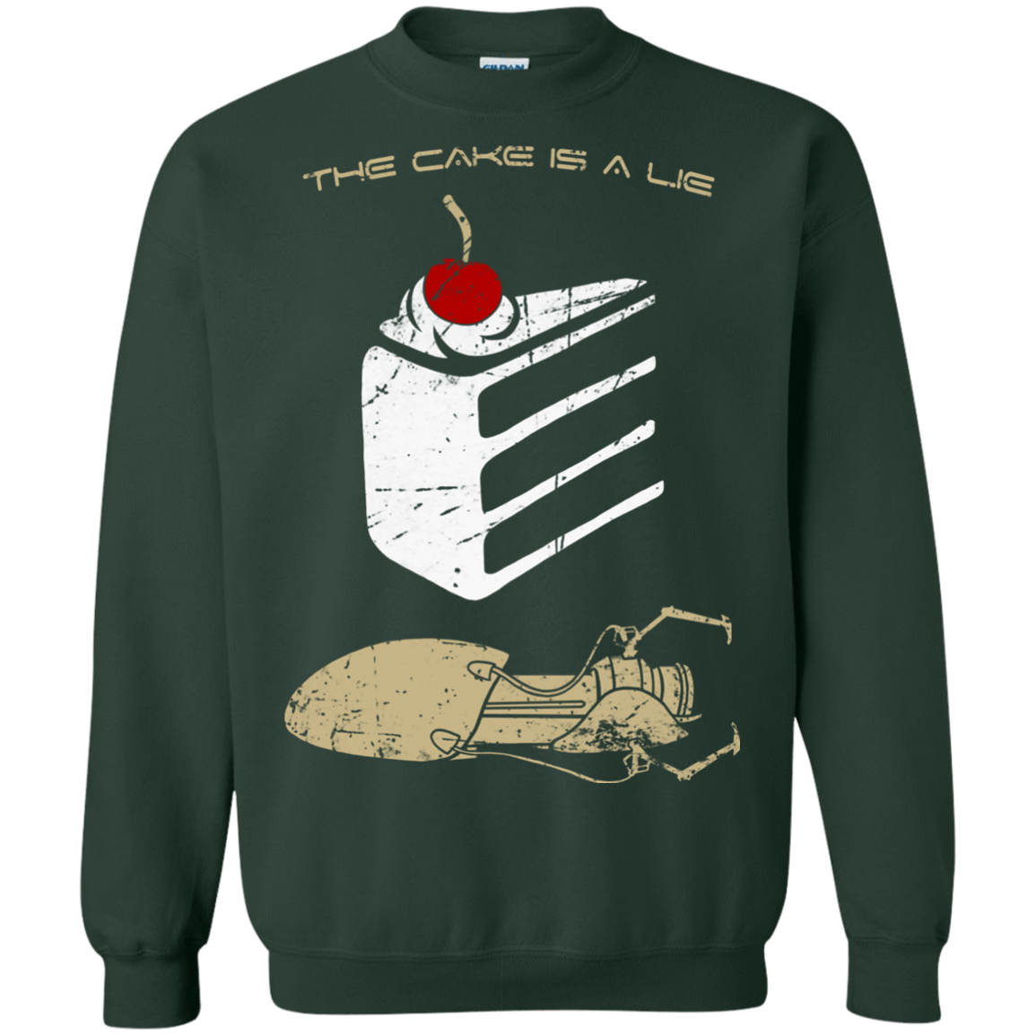 Sweatshirts Forest Green / S The Lie Crewneck Sweatshirt