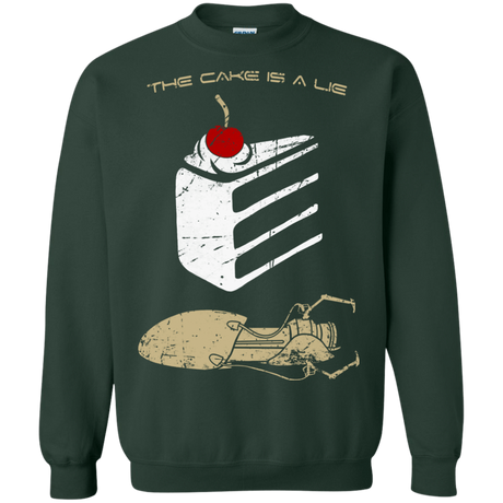 Sweatshirts Forest Green / S The Lie Crewneck Sweatshirt