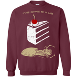 Sweatshirts Maroon / S The Lie Crewneck Sweatshirt