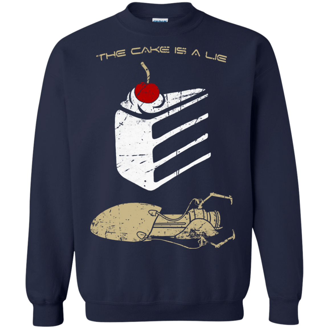 Sweatshirts Navy / S The Lie Crewneck Sweatshirt