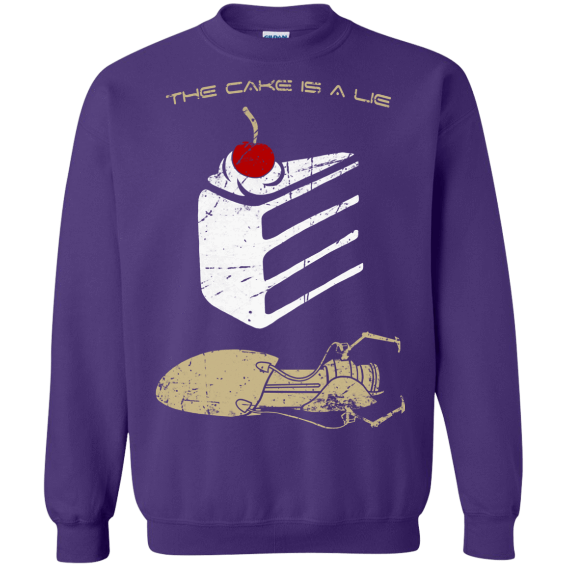 Sweatshirts Purple / S The Lie Crewneck Sweatshirt