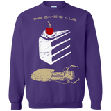 Sweatshirts Purple / S The Lie Crewneck Sweatshirt