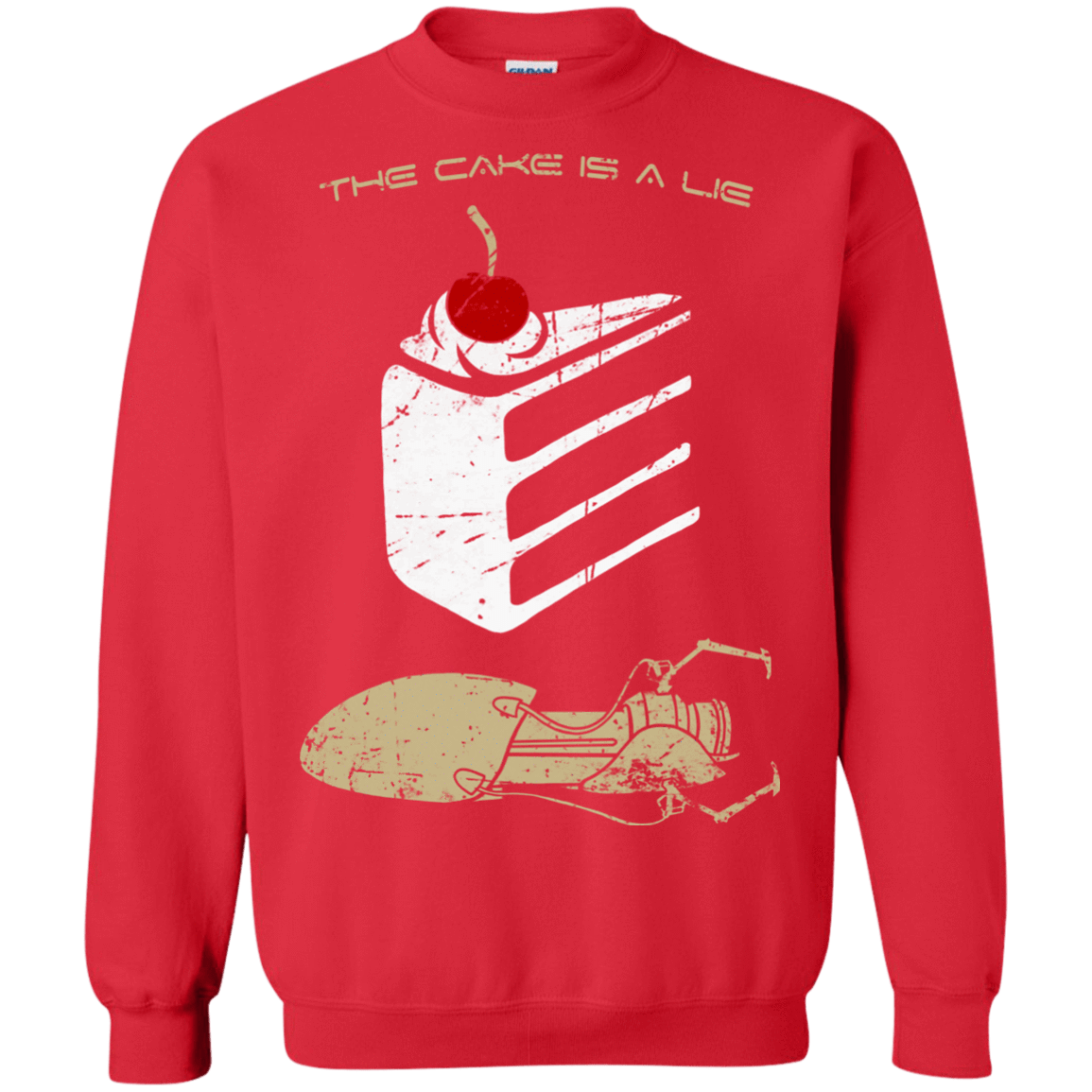 Sweatshirts Red / S The Lie Crewneck Sweatshirt