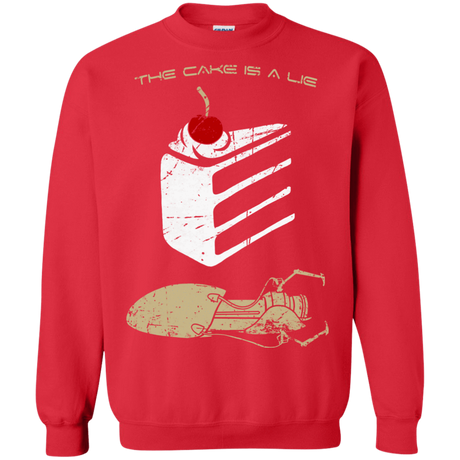 Sweatshirts Red / S The Lie Crewneck Sweatshirt