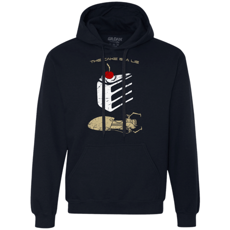 Sweatshirts Navy / S The Lie Premium Fleece Hoodie