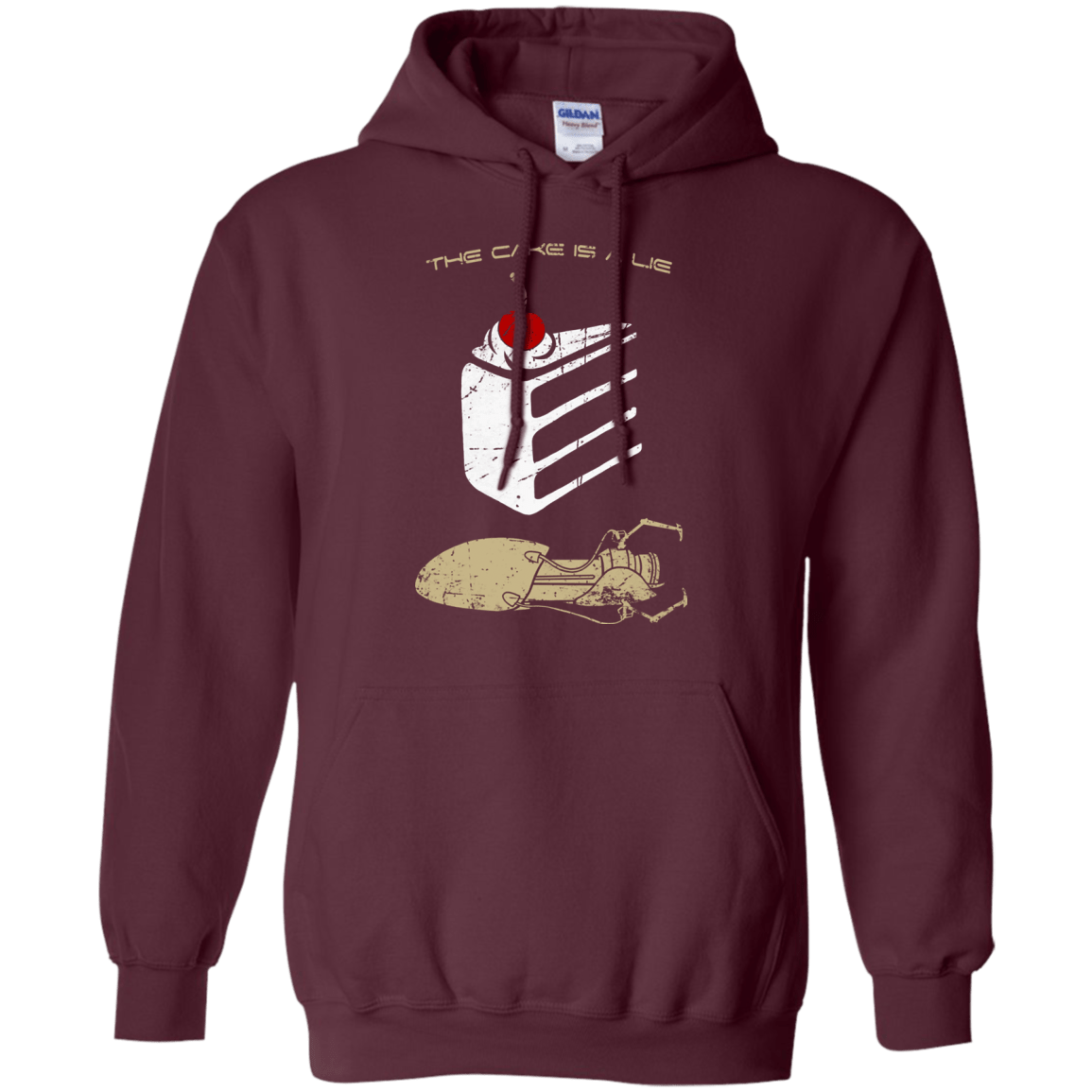 Sweatshirts Maroon / S The Lie Pullover Hoodie