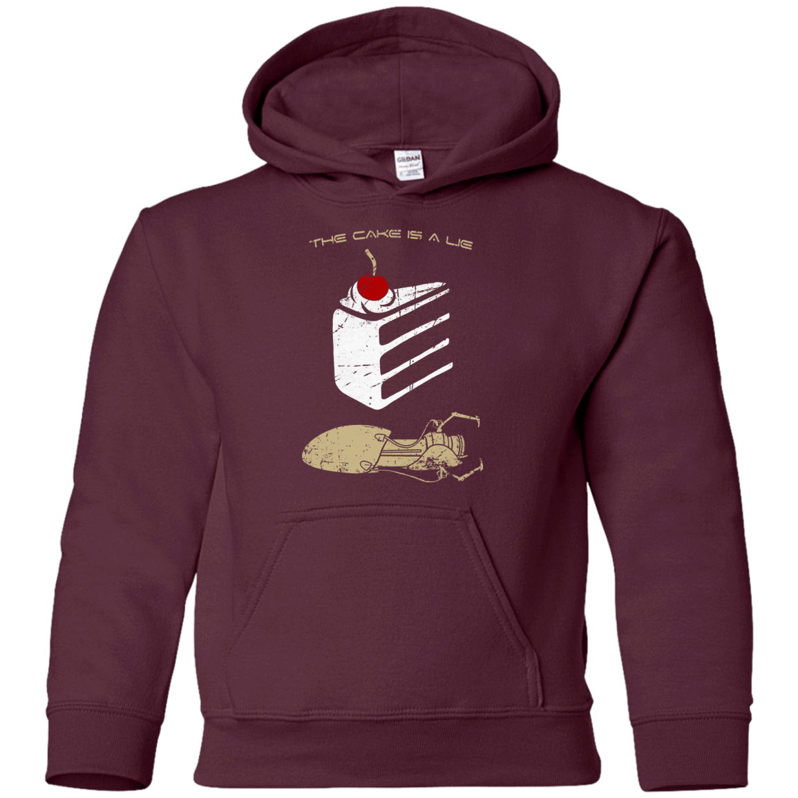 Sweatshirts Maroon / YS The Lie Youth Hoodie