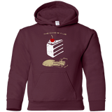 Sweatshirts Maroon / YS The Lie Youth Hoodie