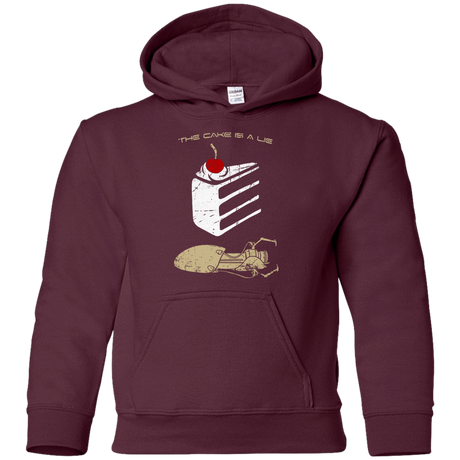 Sweatshirts Maroon / YS The Lie Youth Hoodie
