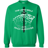 Sweatshirts Irish Green / S The Lone Wolf Crewneck Sweatshirt