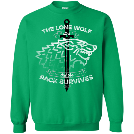 Sweatshirts Irish Green / S The Lone Wolf Crewneck Sweatshirt