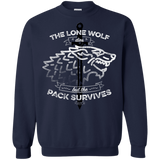 Sweatshirts Navy / S The Lone Wolf Crewneck Sweatshirt