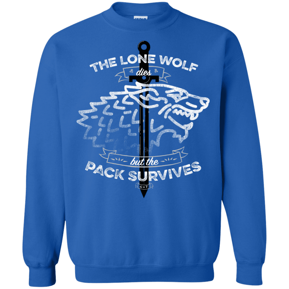 Sweatshirts Royal / S The Lone Wolf Crewneck Sweatshirt