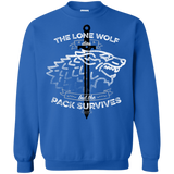 Sweatshirts Royal / S The Lone Wolf Crewneck Sweatshirt