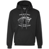 Sweatshirts Black / S The Lone Wolf Premium Fleece Hoodie