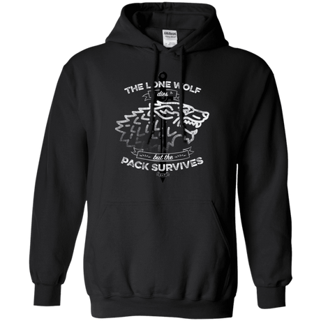 Sweatshirts Black / S The Lone Wolf Pullover Hoodie