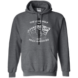 Sweatshirts Dark Heather / S The Lone Wolf Pullover Hoodie