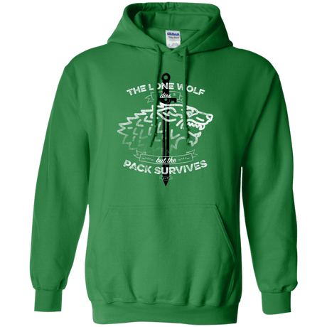 Sweatshirts Irish Green / S The Lone Wolf Pullover Hoodie