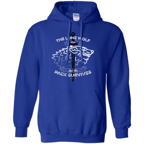 Sweatshirts Royal / S The Lone Wolf Pullover Hoodie