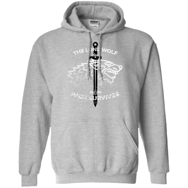 Sweatshirts Sport Grey / S The Lone Wolf Pullover Hoodie