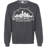 Sweatshirts Dark Heather / Small The longest winter Crewneck Sweatshirt