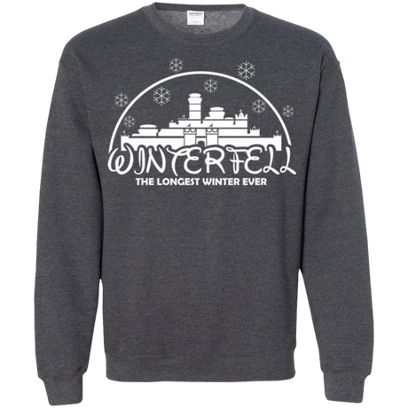 Sweatshirts Dark Heather / Small The longest winter Crewneck Sweatshirt