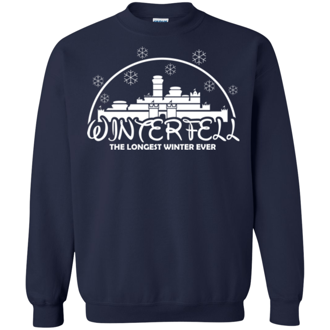 Sweatshirts Navy / Small The longest winter Crewneck Sweatshirt