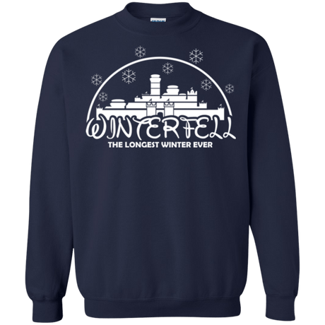 Sweatshirts Navy / Small The longest winter Crewneck Sweatshirt