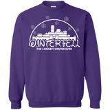 Sweatshirts Purple / Small The longest winter Crewneck Sweatshirt