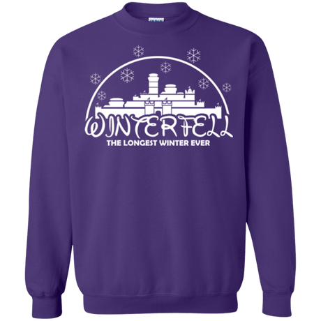 Sweatshirts Purple / Small The longest winter Crewneck Sweatshirt