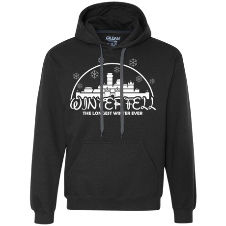 Sweatshirts Black / Small The longest winter Premium Fleece Hoodie