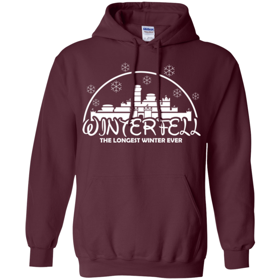 Sweatshirts Maroon / Small The longest winter Pullover Hoodie