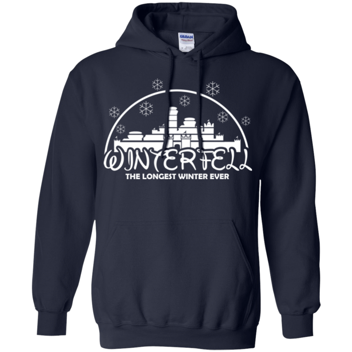 Sweatshirts Navy / Small The longest winter Pullover Hoodie