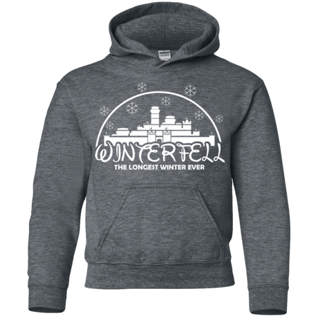 Sweatshirts Dark Heather / YS The longest winter Youth Hoodie