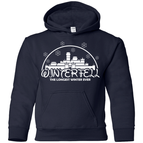 Sweatshirts Navy / YS The longest winter Youth Hoodie