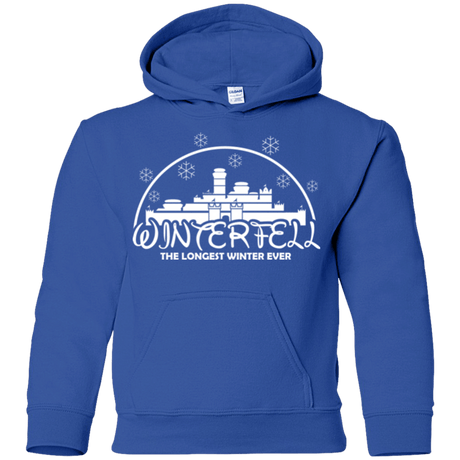 Sweatshirts Royal / YS The longest winter Youth Hoodie