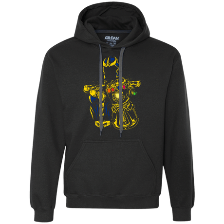Sweatshirts Black / S The Mad Titan Premium Fleece Hoodie