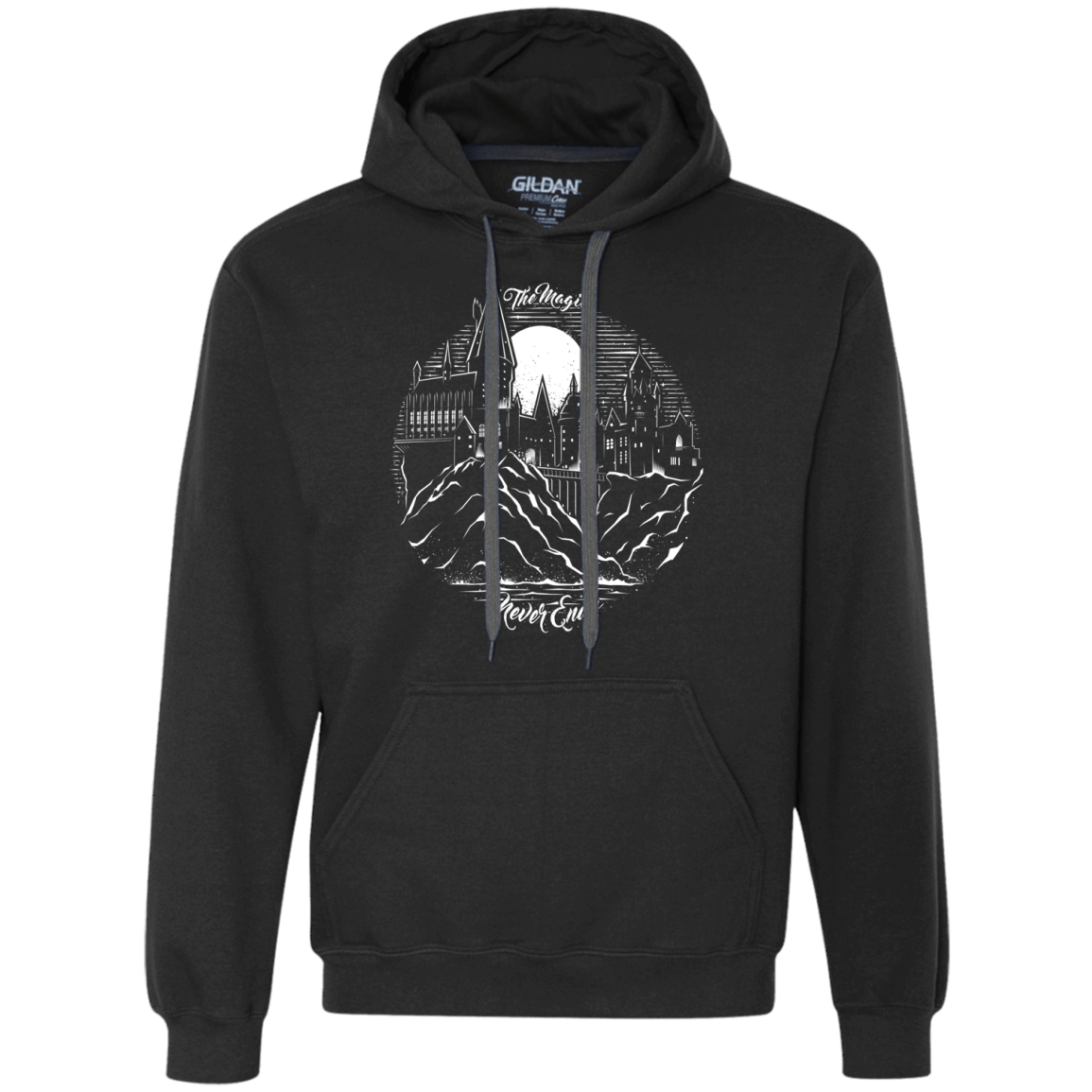 Sweatshirts Black / Small The Magic Never Ends Premium Fleece Hoodie