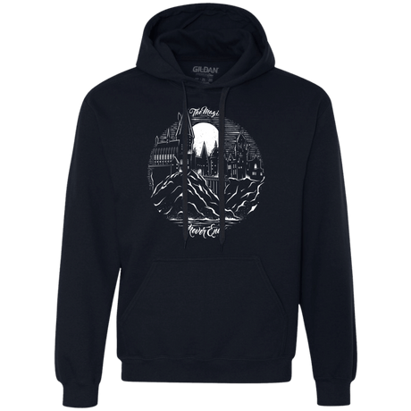 Sweatshirts Navy / Small The Magic Never Ends Premium Fleece Hoodie