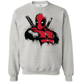 Sweatshirts Ash / Small The Merc in Red Crewneck Sweatshirt