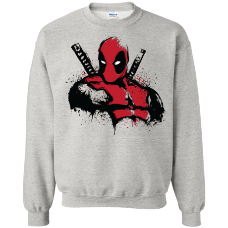 Sweatshirts Ash / Small The Merc in Red Crewneck Sweatshirt