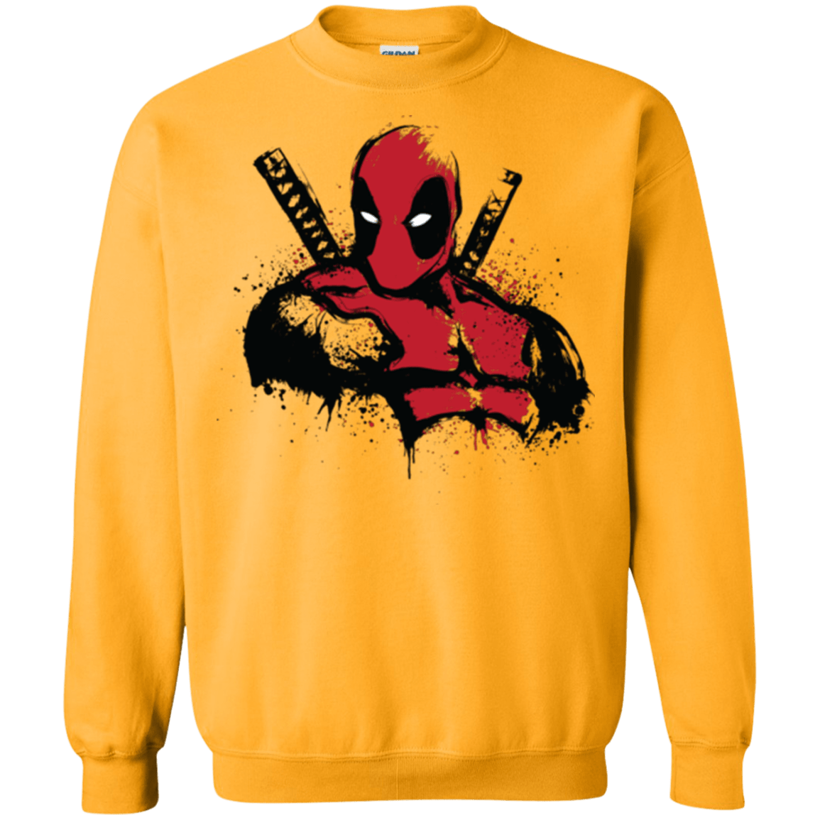 Sweatshirts Gold / Small The Merc in Red Crewneck Sweatshirt