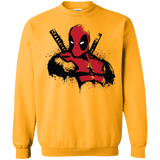 Sweatshirts Gold / Small The Merc in Red Crewneck Sweatshirt