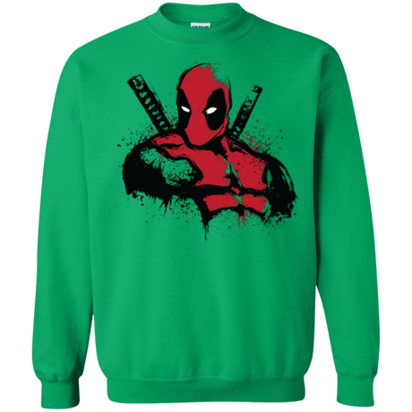 Sweatshirts Irish Green / Small The Merc in Red Crewneck Sweatshirt