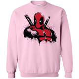 Sweatshirts Light Pink / Small The Merc in Red Crewneck Sweatshirt