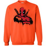 The Merc in Red Crewneck Sweatshirt