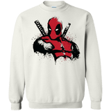 Sweatshirts White / Small The Merc in Red Crewneck Sweatshirt