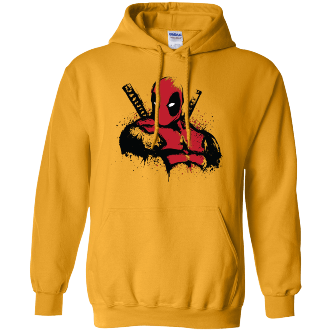 Sweatshirts Gold / Small The Merc in Red Pullover Hoodie