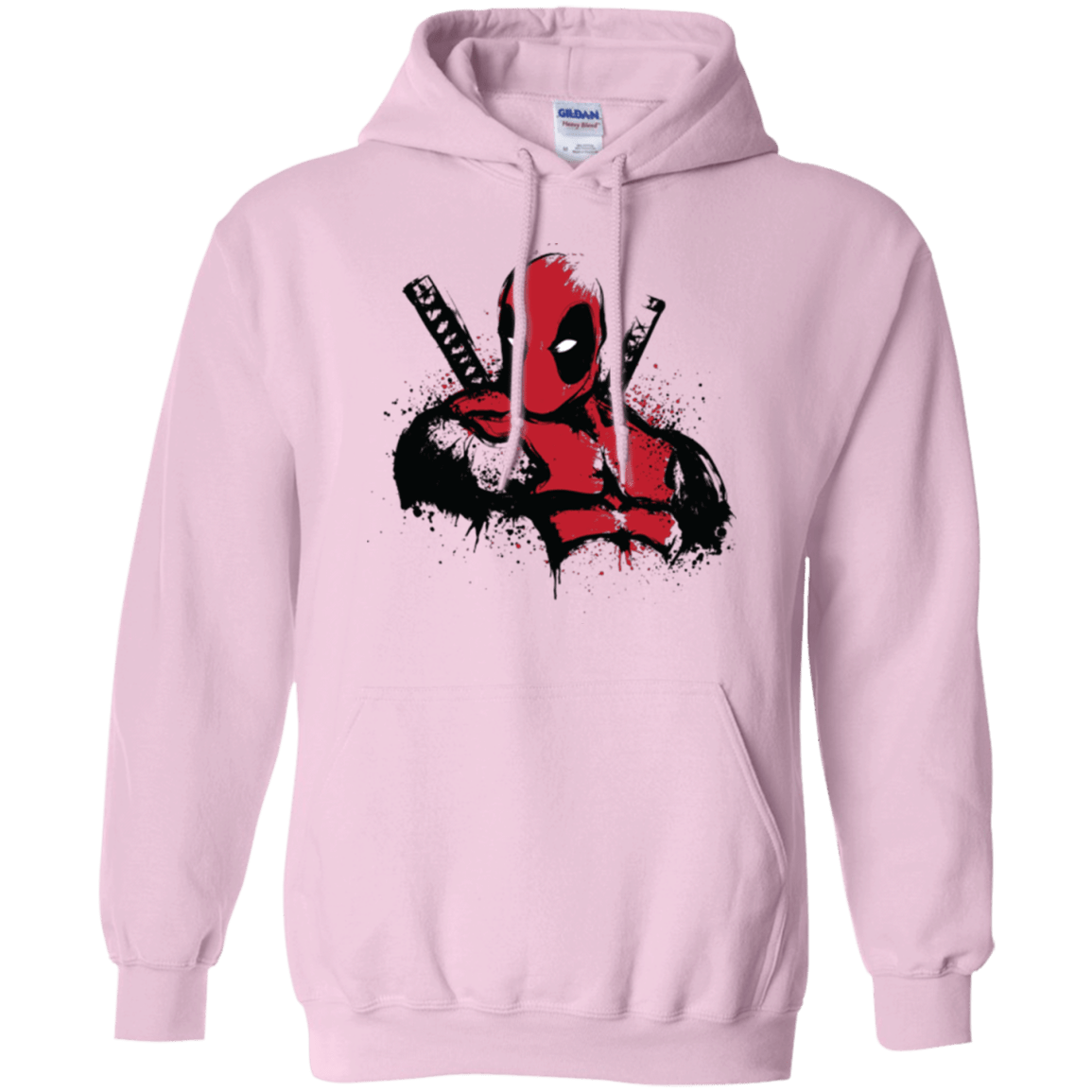 Sweatshirts Light Pink / Small The Merc in Red Pullover Hoodie